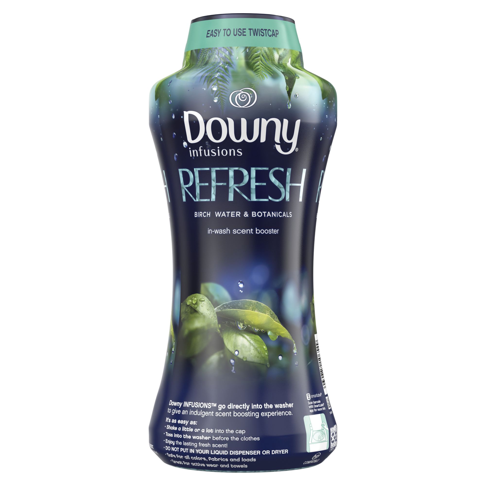 Downy - Infusions in-Wash Scent Booster Beads Birch Water & Botanicals 34oz