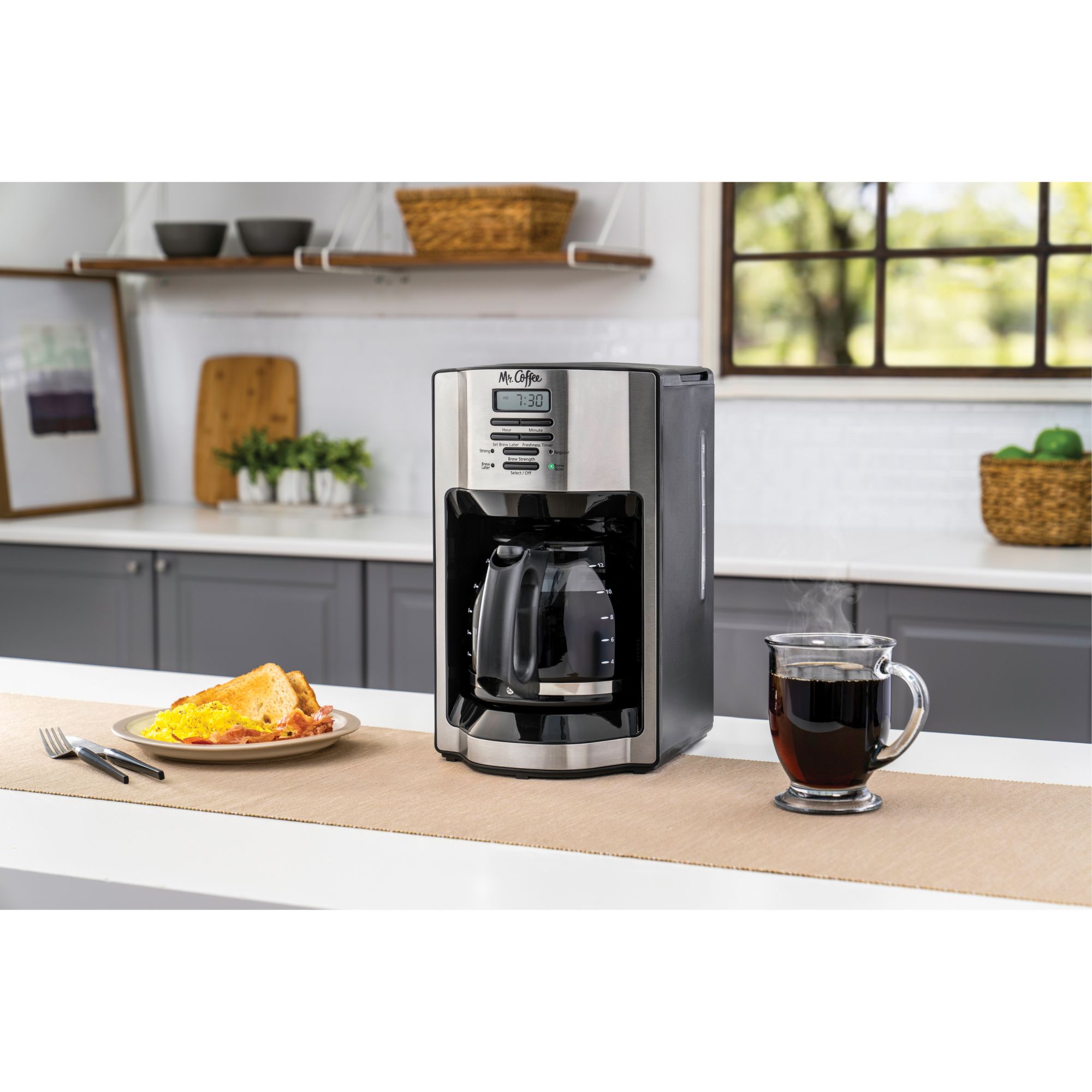 Mr. Coffee 12 Cup Programmable Coffee Maker BJ s Wholesale Club