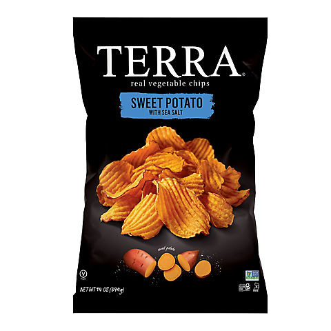 Terra Sweet Potato Chips With Sea Salt, 14 oz.