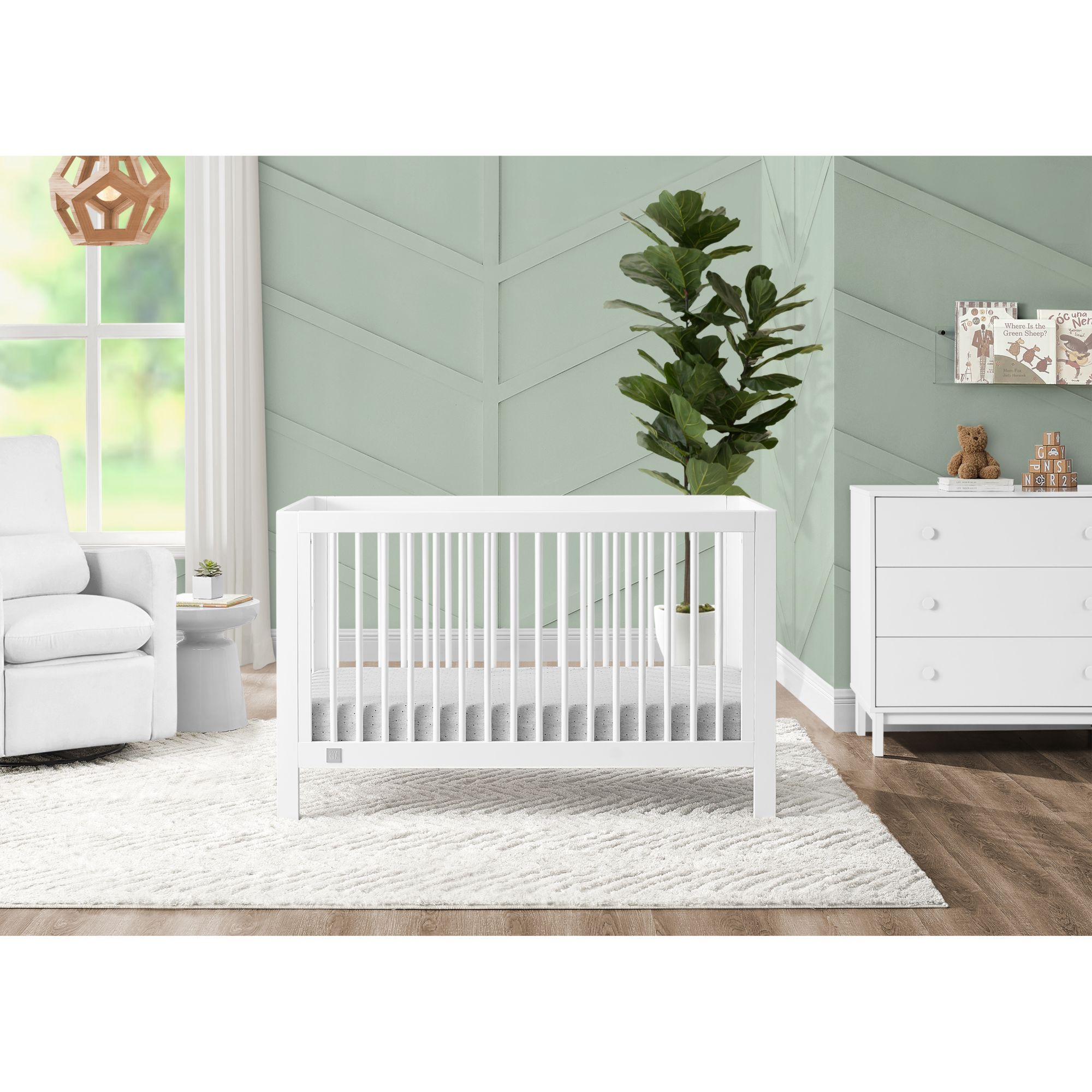 Pottery barn shop round crib