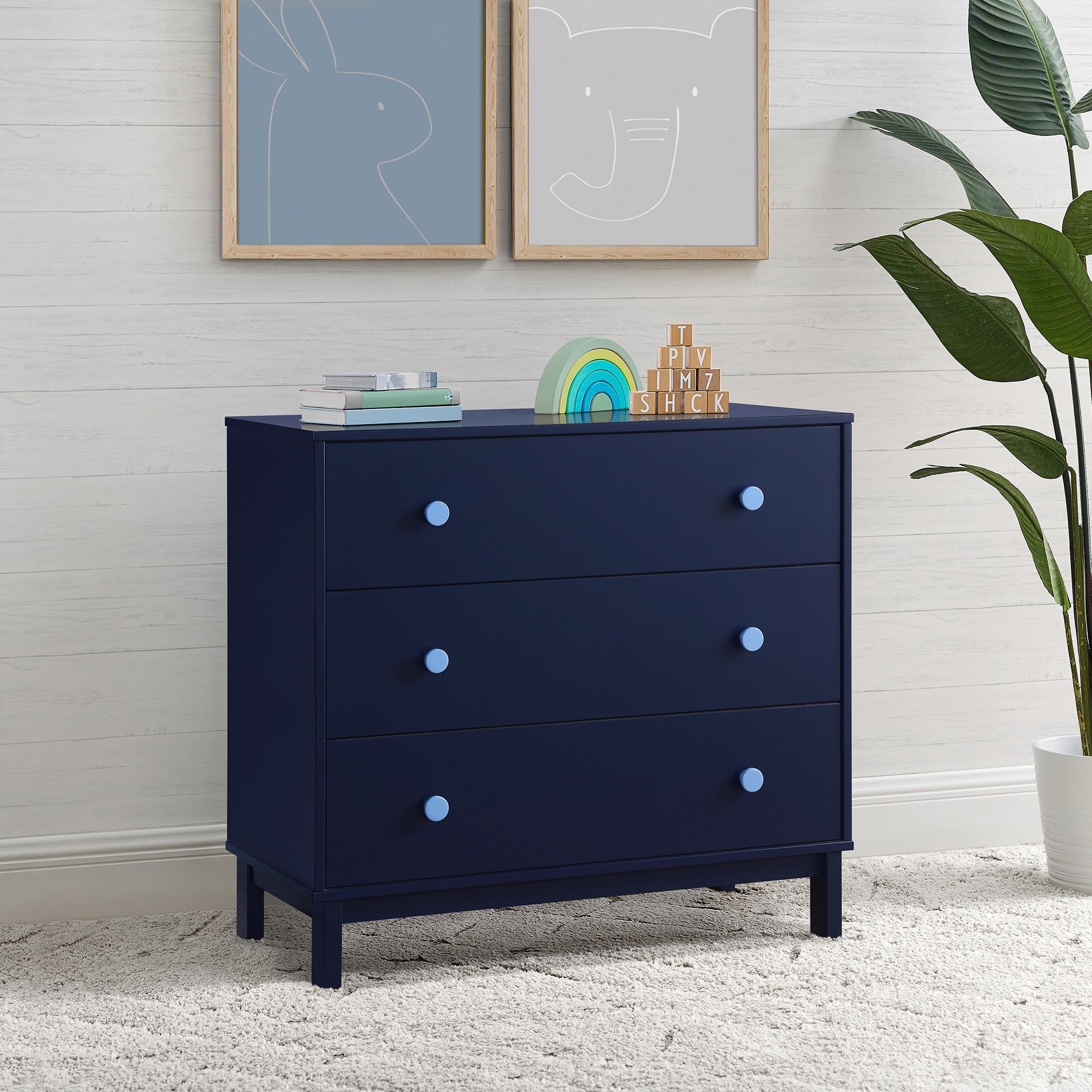 Blue baby outlet dresser