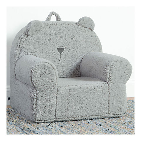 BabyGap by Delta Children Sherpa Bear Chair - Grey