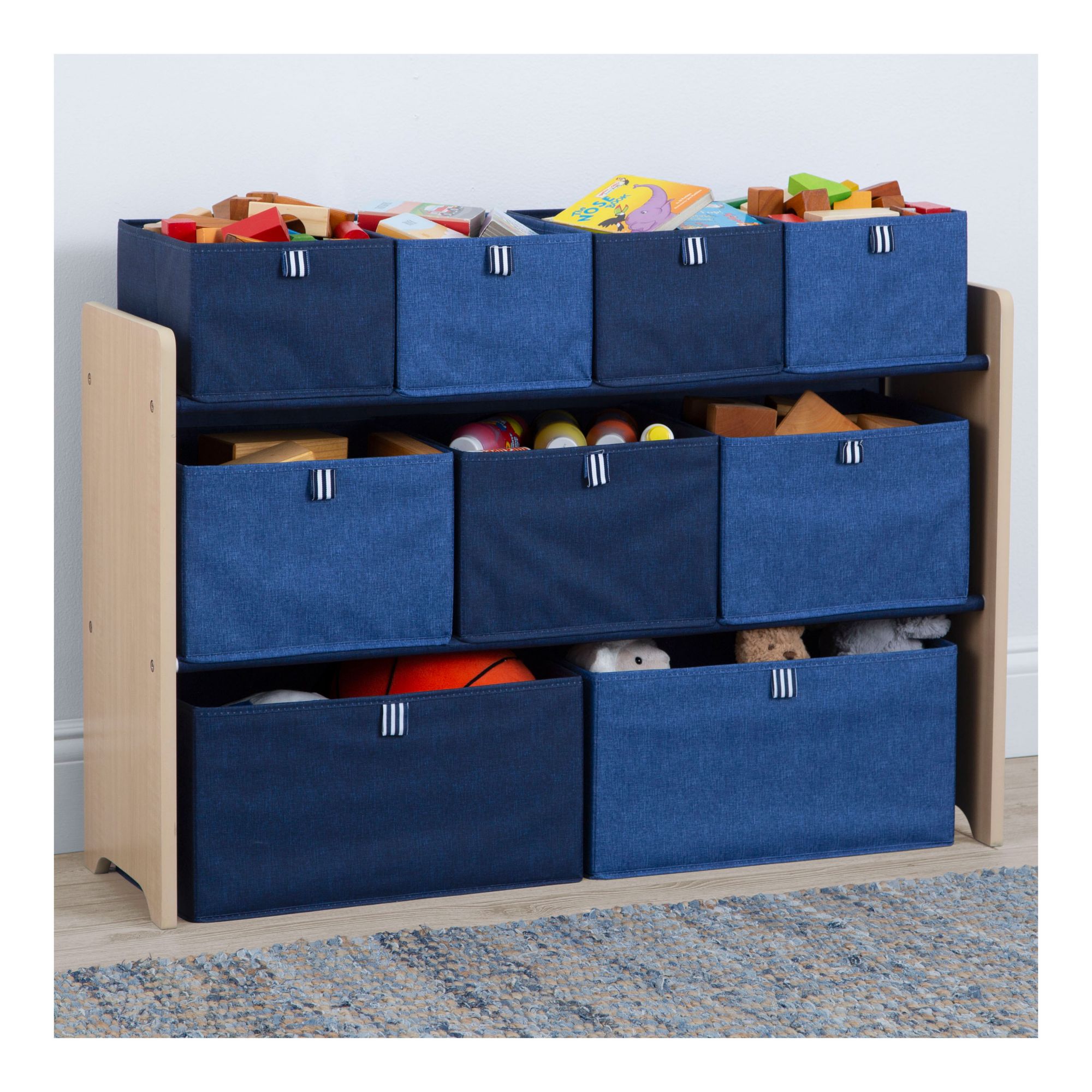 Deluxe Multi-Bin Toy Organizer with Storage Bins - Delta Children