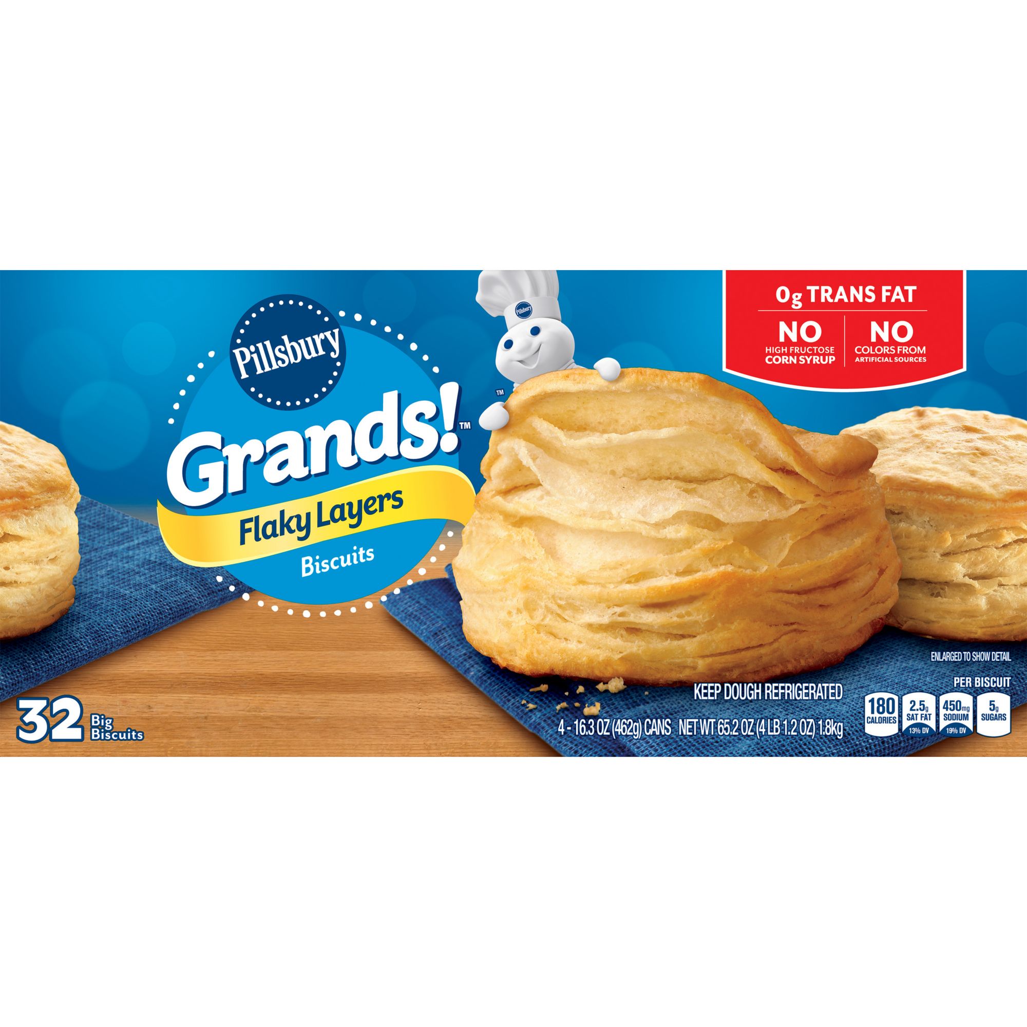 Pillsbury Grands! Big & Flaky Original Crescent Rolls