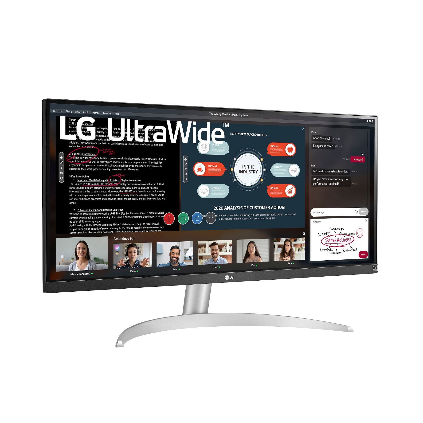 Monitor IPS Full HD UltraWide™ 21:9 de 29'' con AMD FreeSync™