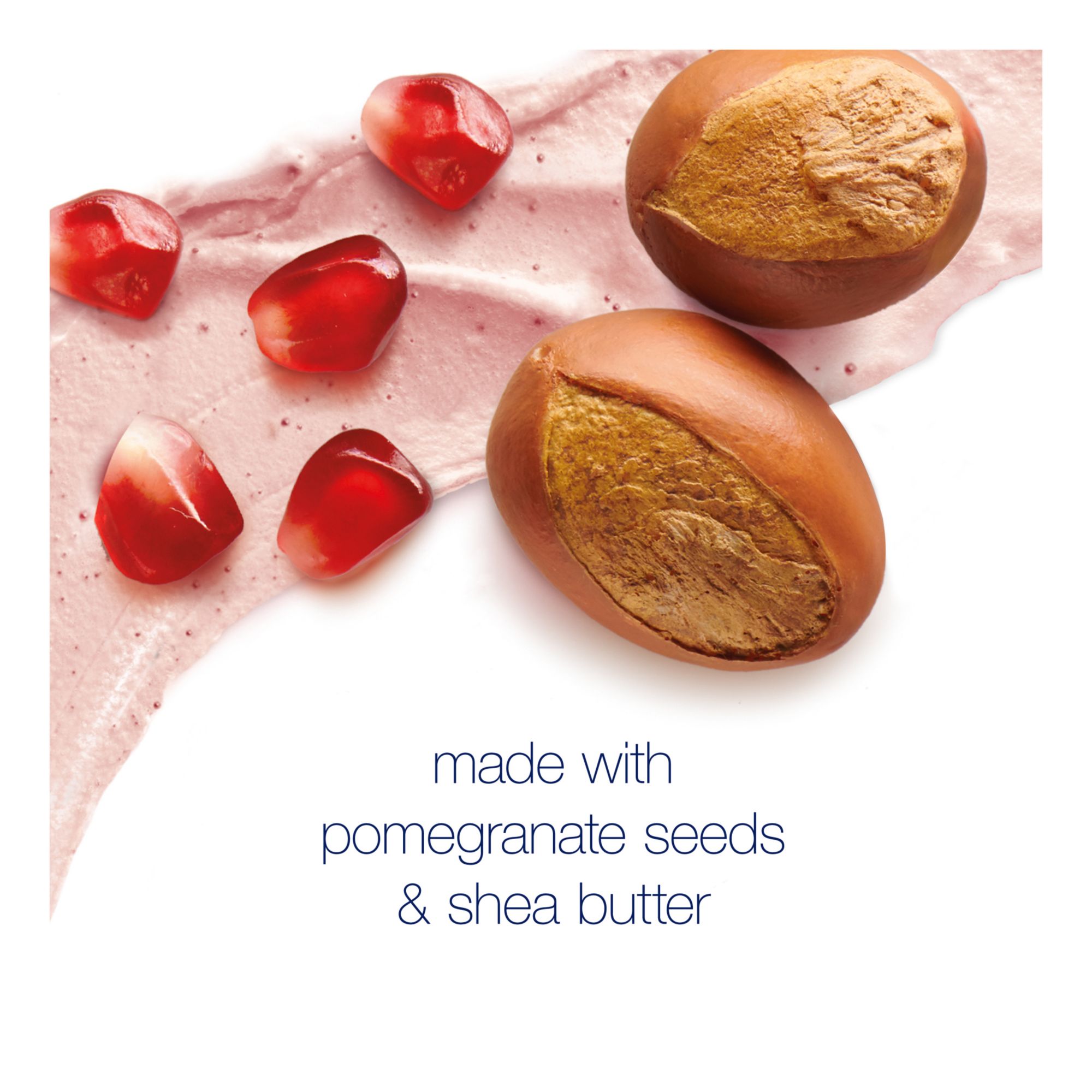 Dove Pomegranate & Shea Butter Body Scrub Exfoliates For Silky