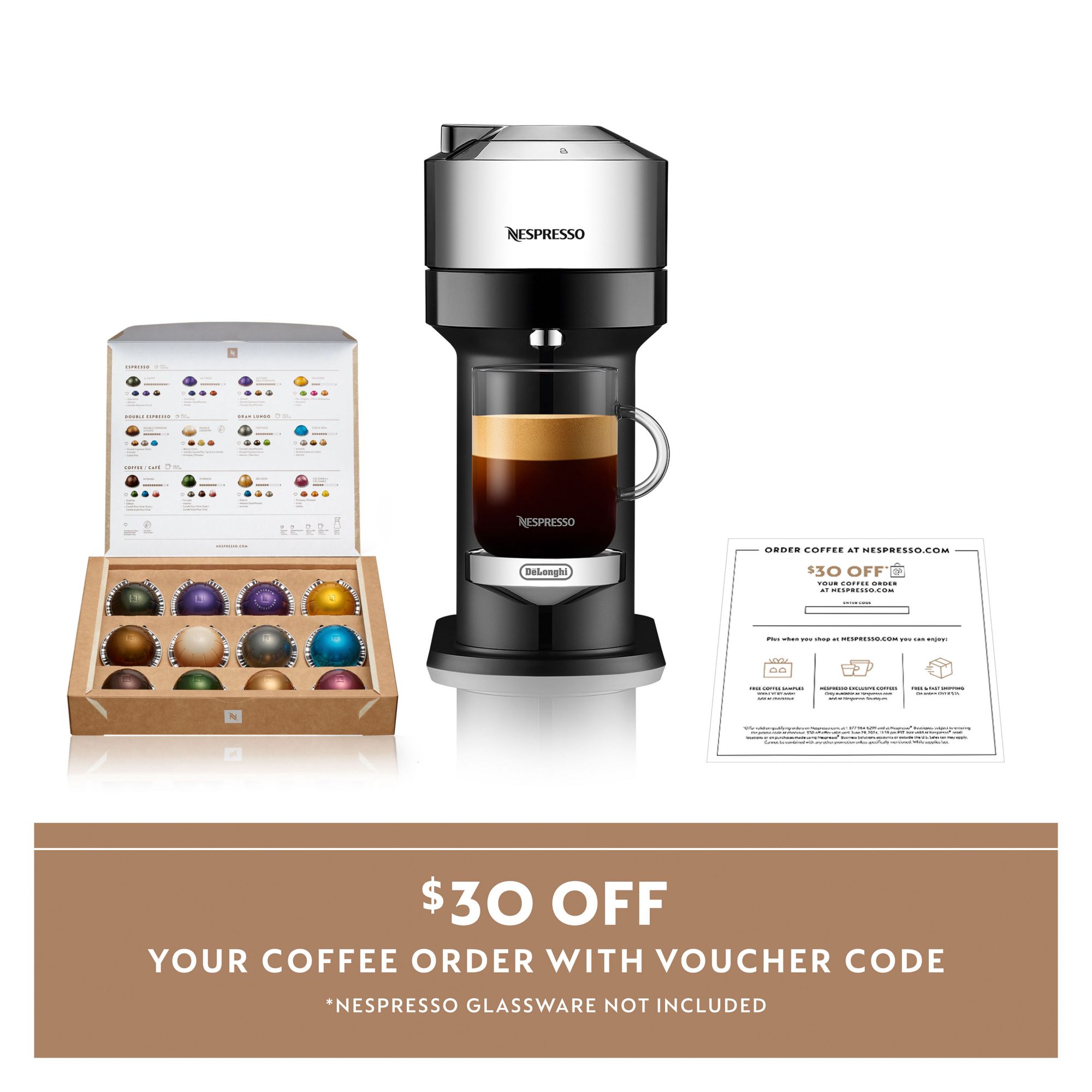 Nespresso Vertuo coffee and espresso machines on sale for 25% off at