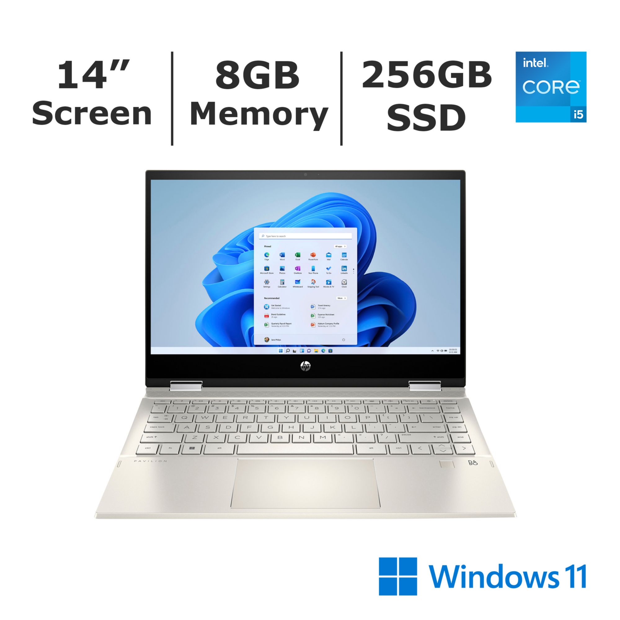 Notebook 14 Pouces Windows 10 Ordinateur Portable CPU Intel Full