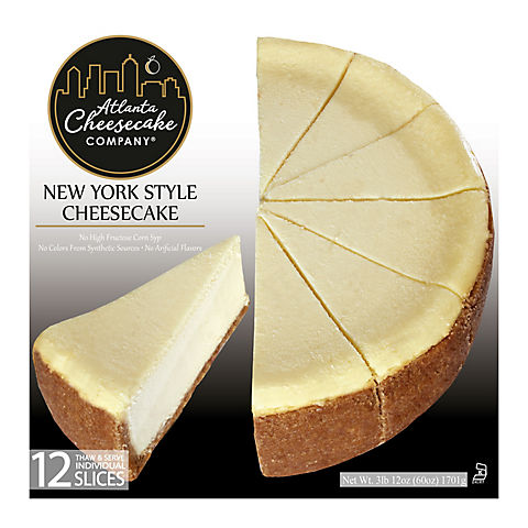 Atlanta Cheesecake Company New York Style Cheesecake, 3.75 lbs.