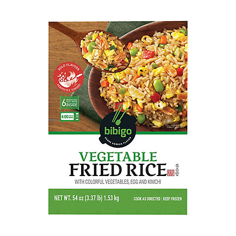Bibigo Vegetable Kimchi Fried Rice, 6 pk./9 oz.