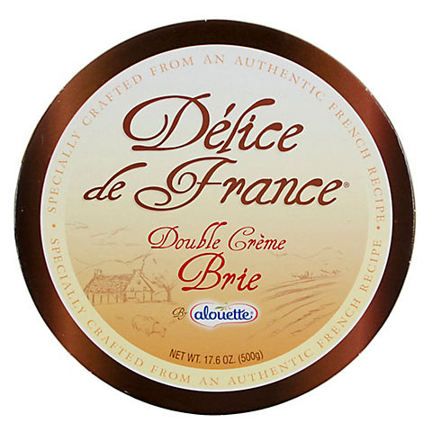 Alouette Delice de France Double Creme Brie, 17.6 oz.