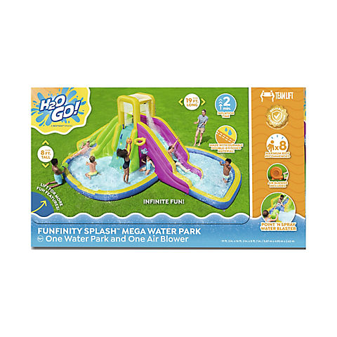 H20GO! Funfinity Splash Kids Inflatable Water Park