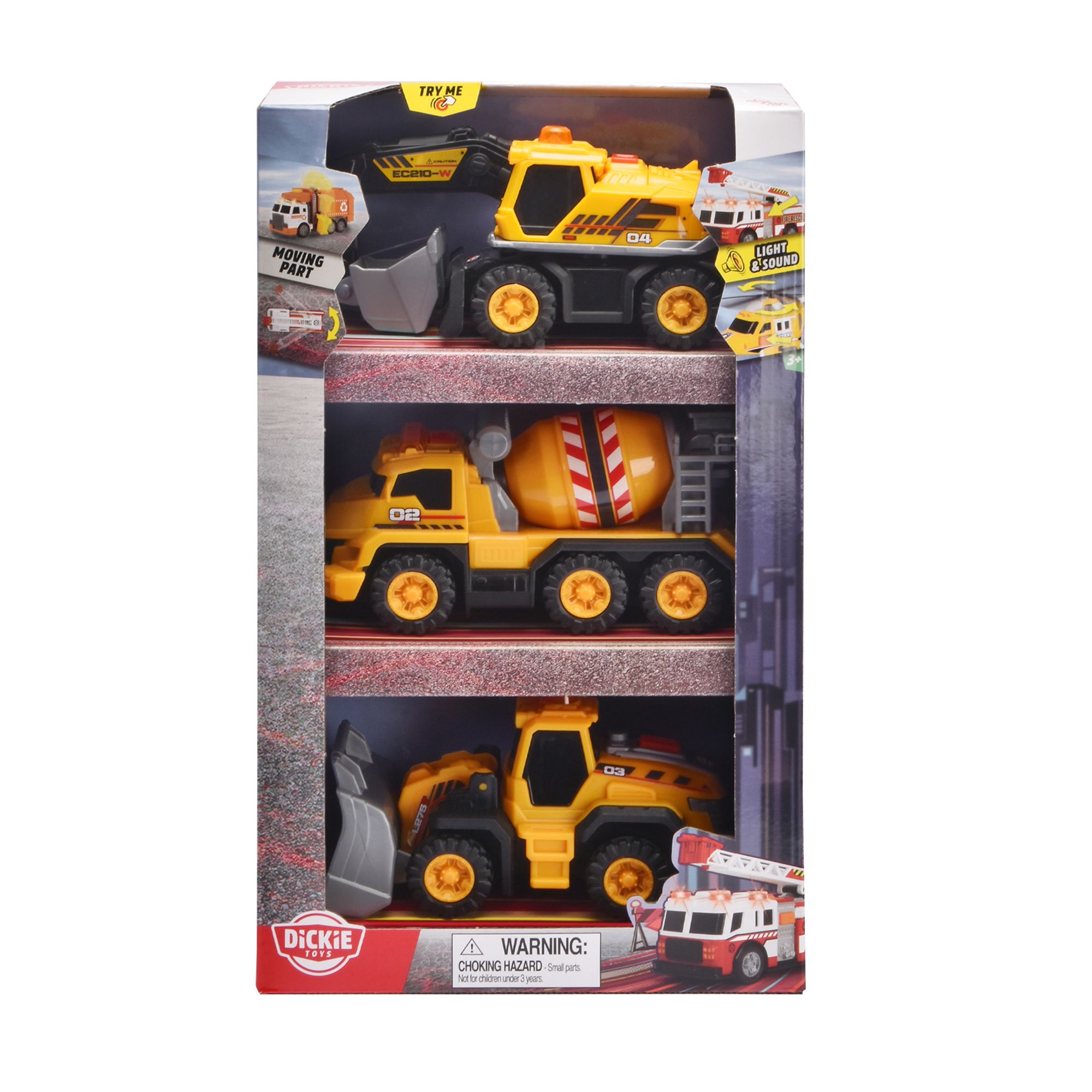 Dickie Toys Set Salvataggio Invernale - Camion Yamaha Scala 1:? Per Bambini, Nuovo