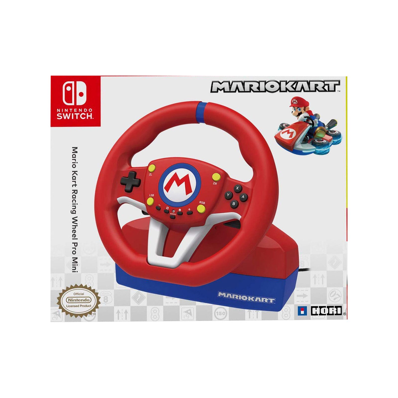 Mario kart sale with wheel switch