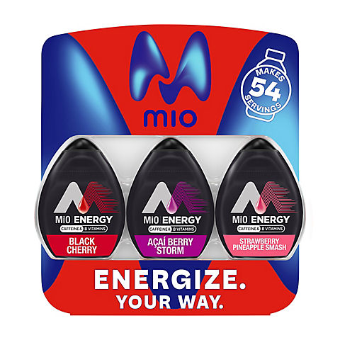 Mio Liquid Energy Variety Pack, 3 pk./1.63 oz.