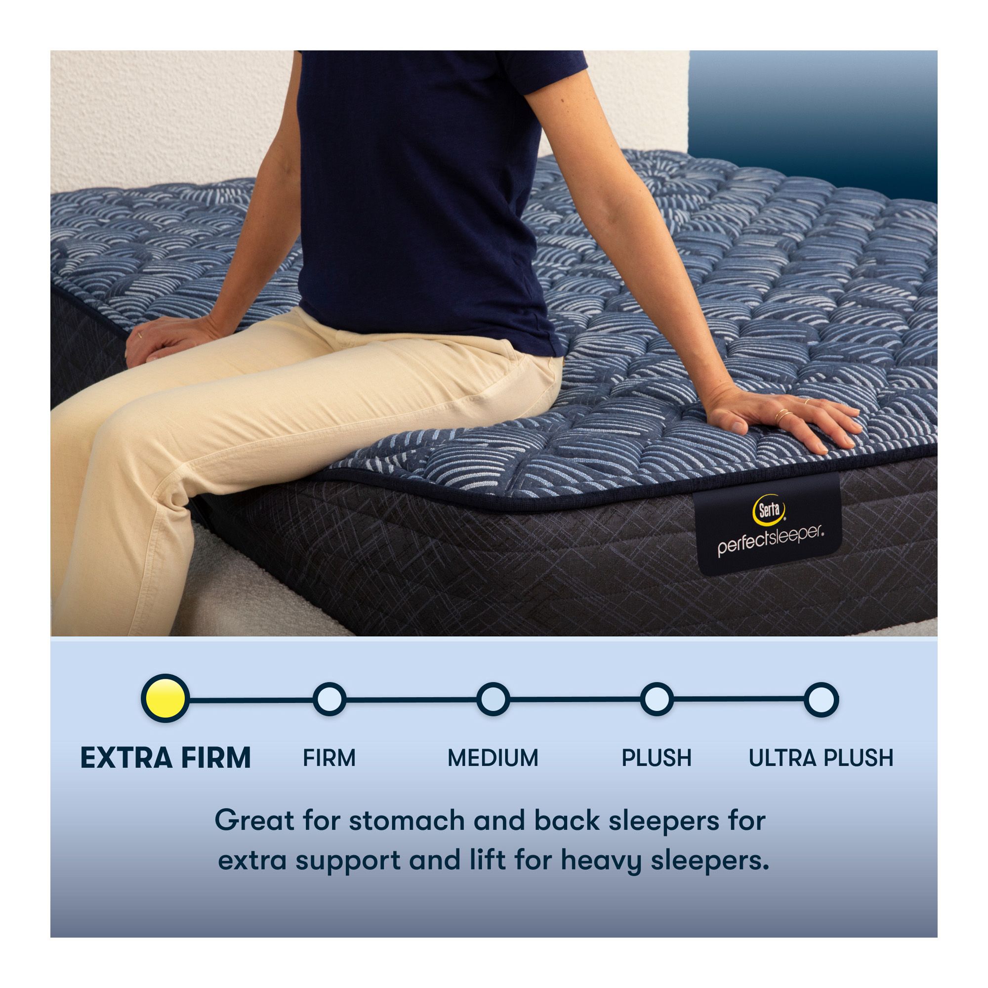 Extra firm deals queen mattress set