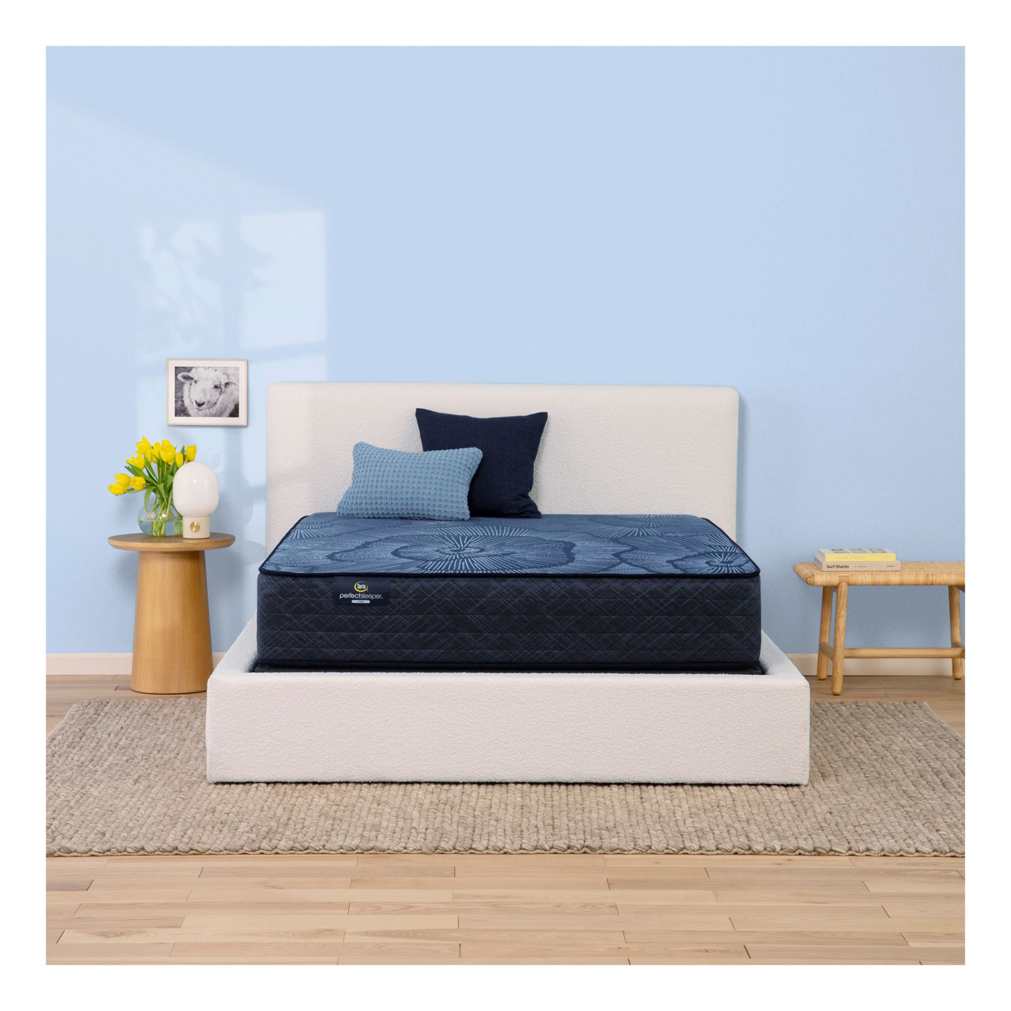 Serta perfect night crib hot sale mattress