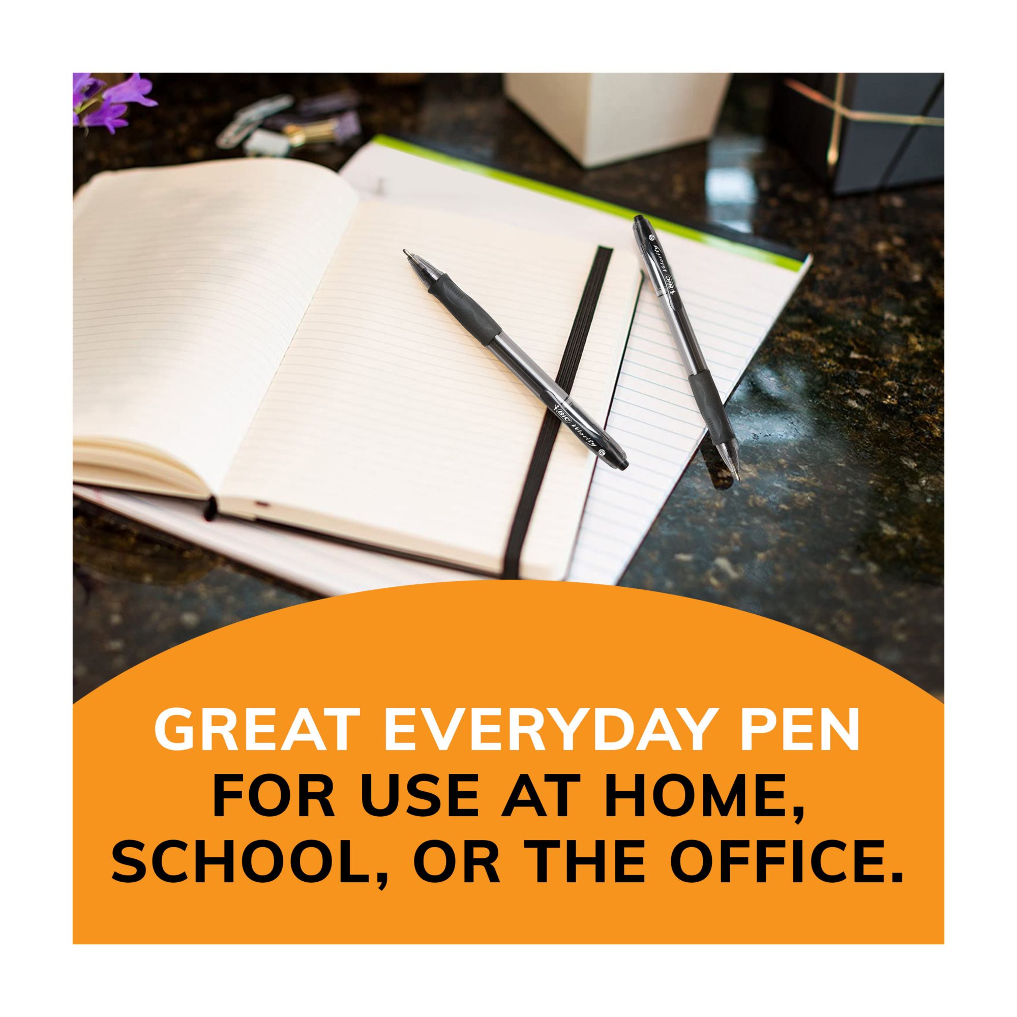 Bic Glide Bold Retractable Ball Pen, 18 ct. - Blue and Black