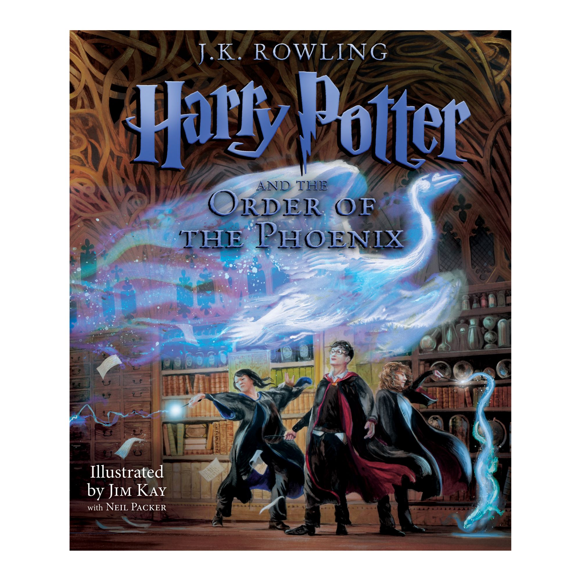 Harry Potter Illustrated Editions 5 Books Set (Hardcover): J.K.