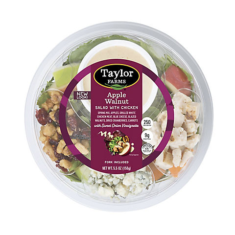 Taylor Farms Apple & Walnut Salad Bowl, 5.5 oz.