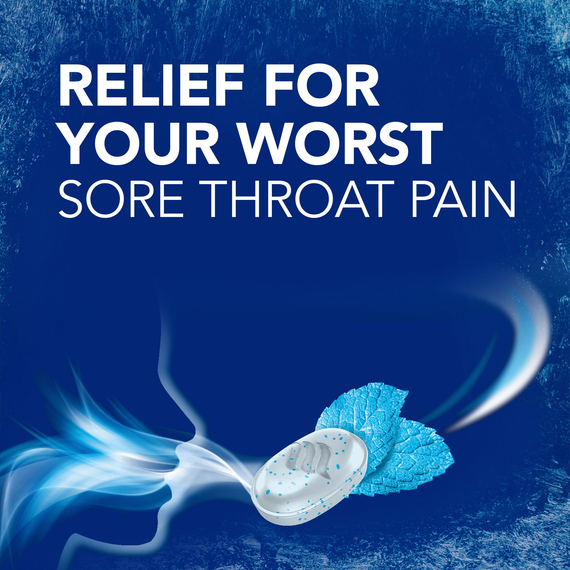 Vicks VapoCOOL SEVERE Medicated Sore Throat Drops, Fast-Acting