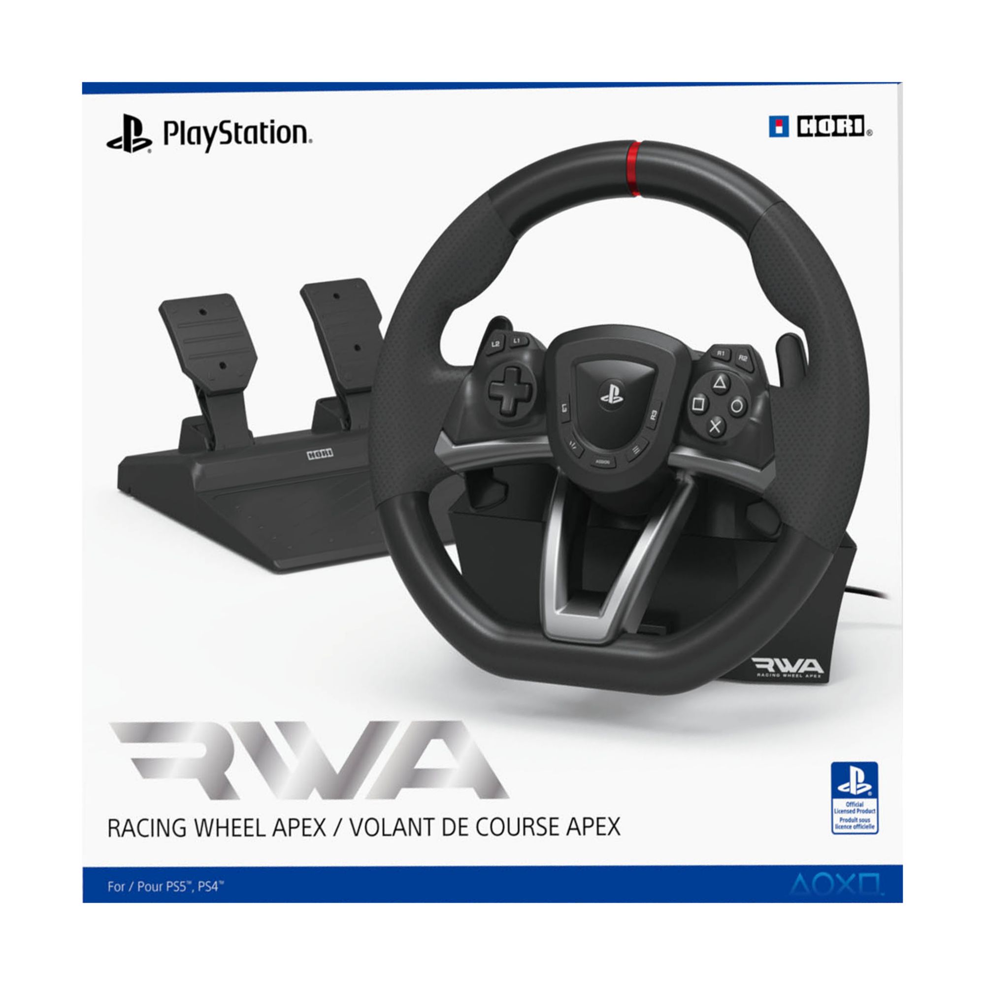 Hori racing wheel ps4 best sale compatible games