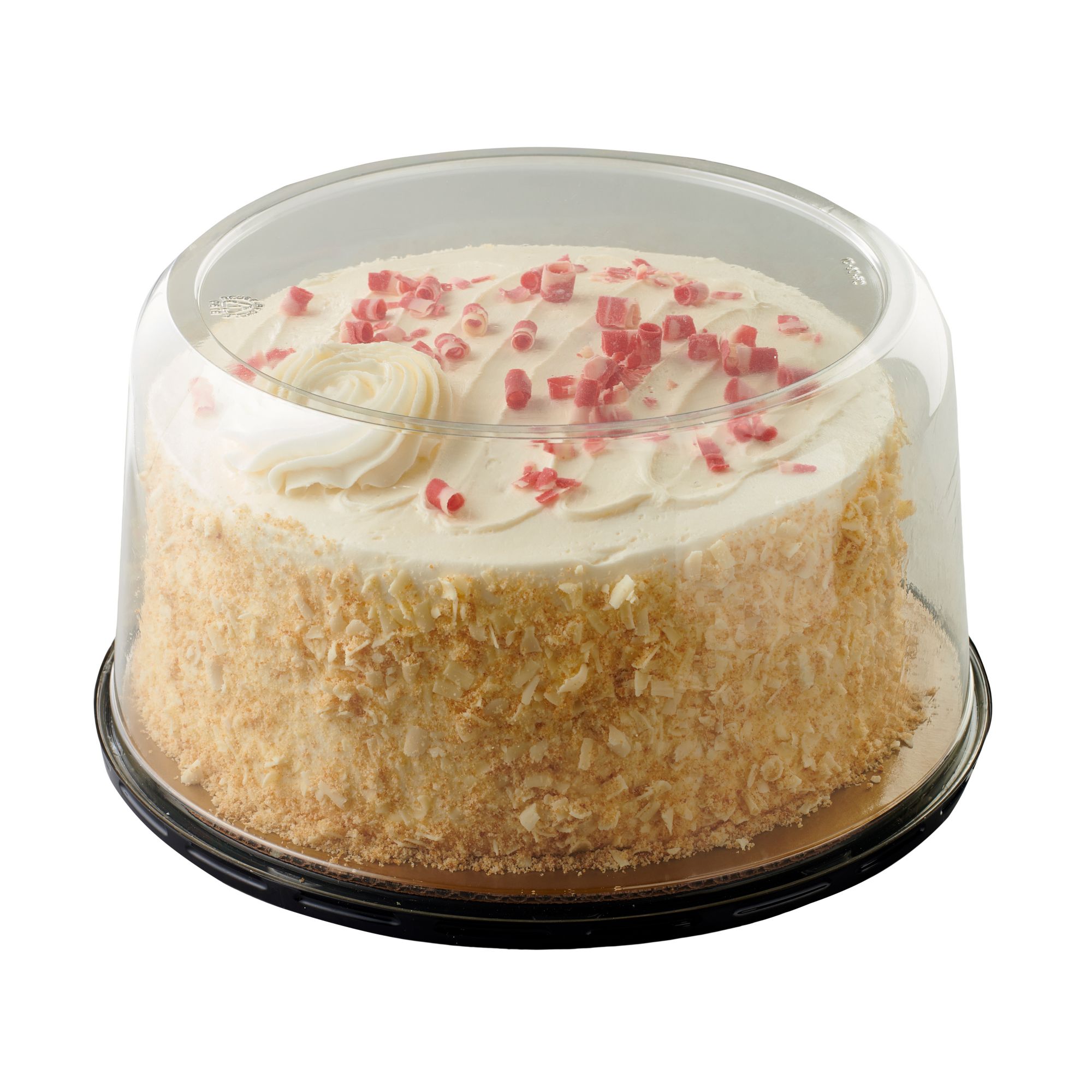 Wellsley Farms 8" Triple-Layer Raspberry Flavored Cream Cheese Cake