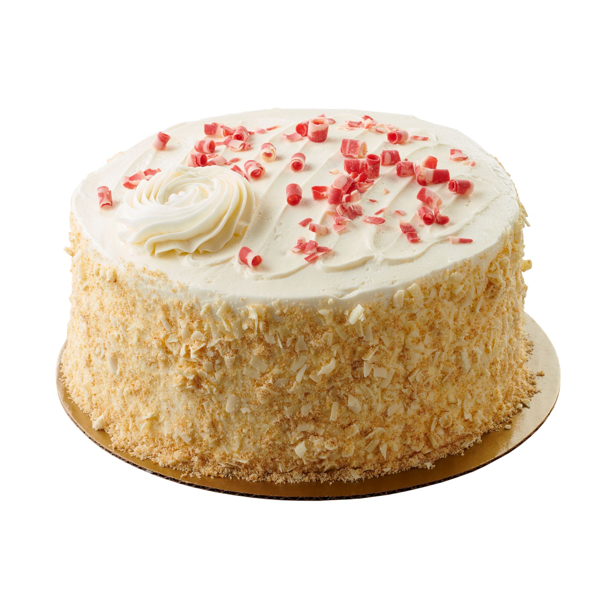 Wellsley Farms 8" Triple-Layer Raspberry Flavored Cream Cheese Cake