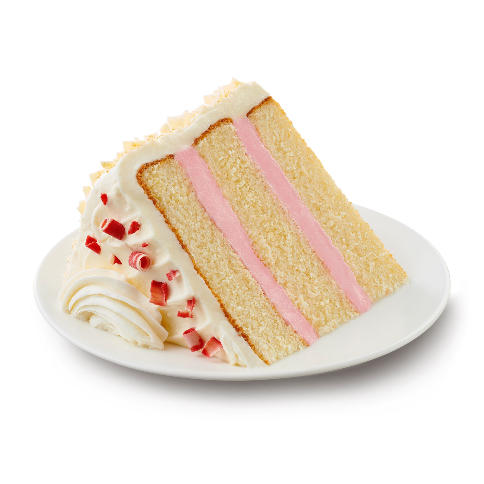 Wellsley Farms 8" Triple-Layer Raspberry Flavored Cream Cheese Cake