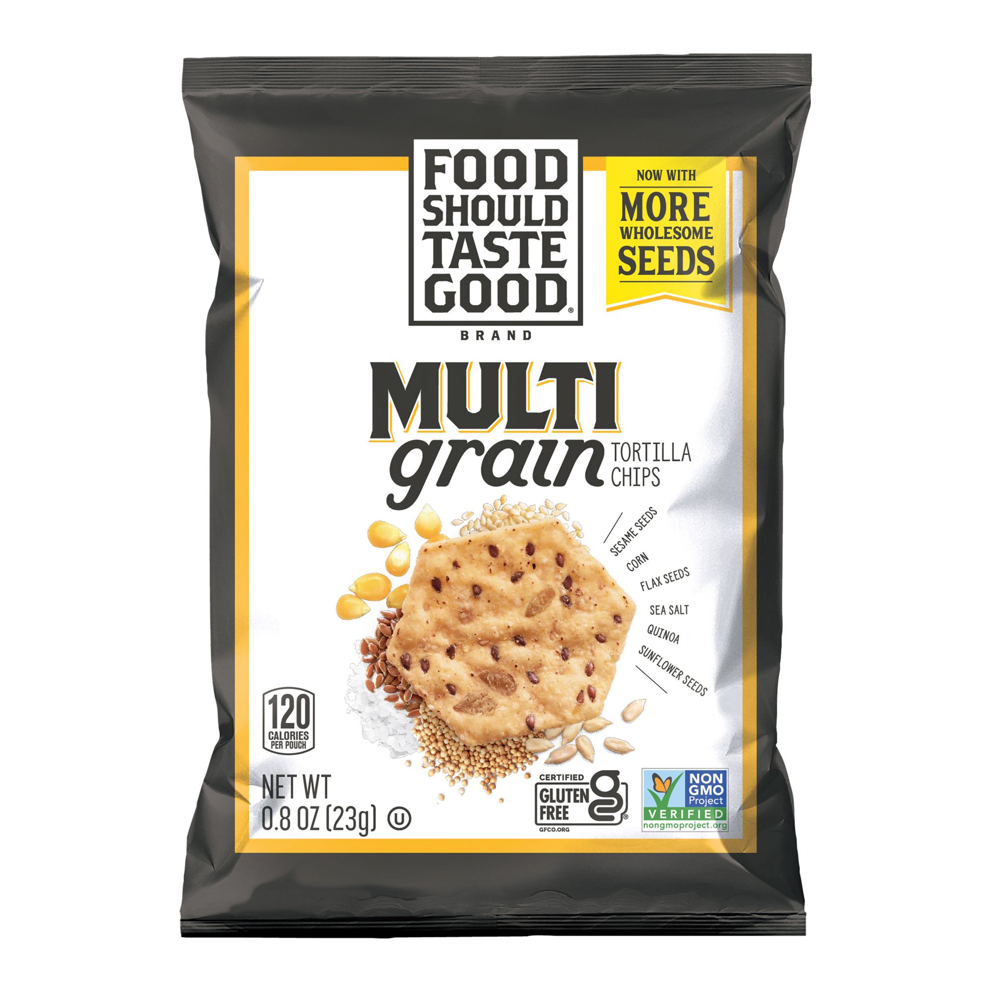 Food Should Taste Good Multigrain Tortilla Chips, 30 ct./0.8 oz.