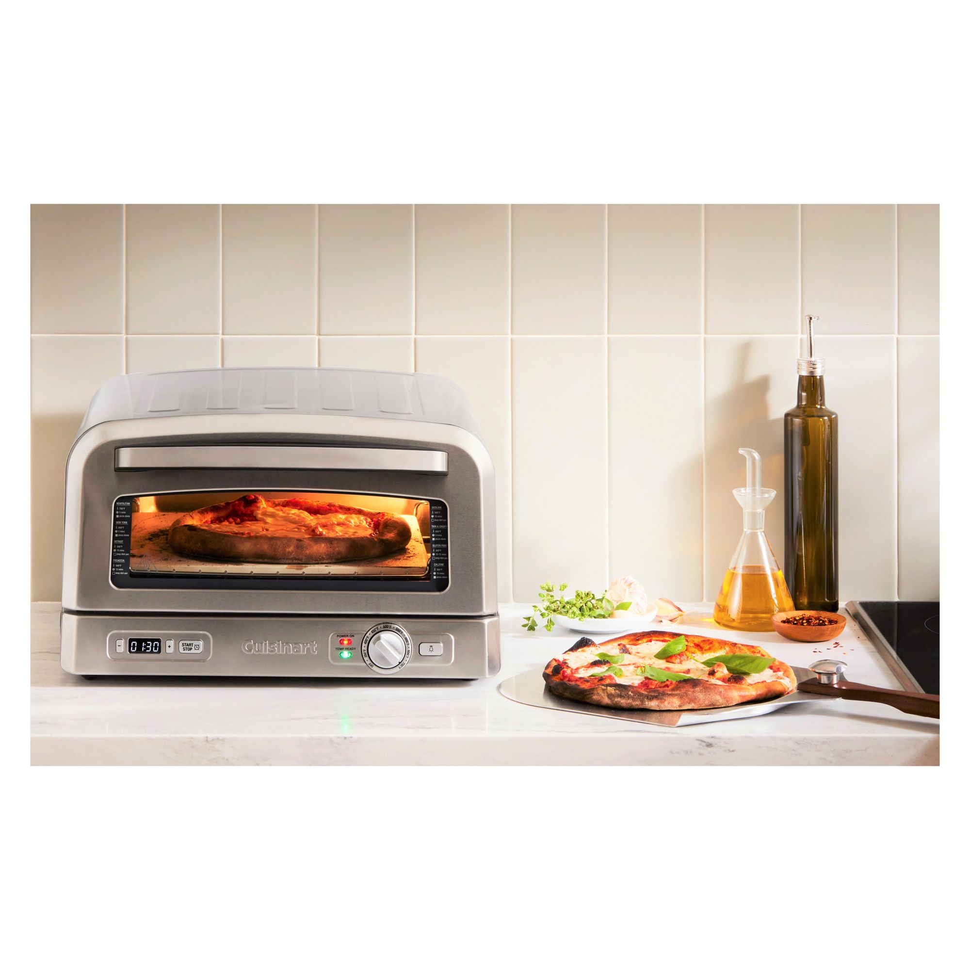 Kid-Made Mini Pizzas with the Black+Decker 5-Minute Pizza Oven