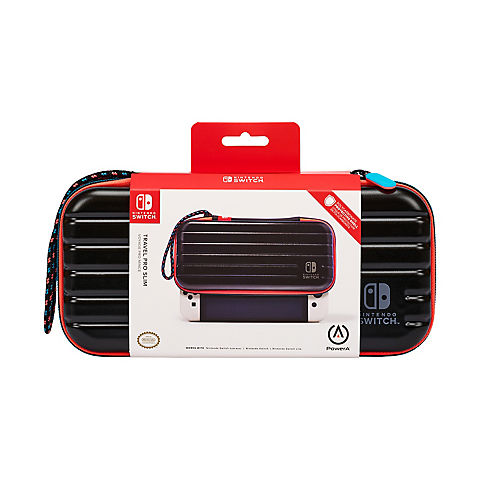 PowerA Slim Travel Pro Case for Nintendo Switch/OLED/Lite - Red/Blue