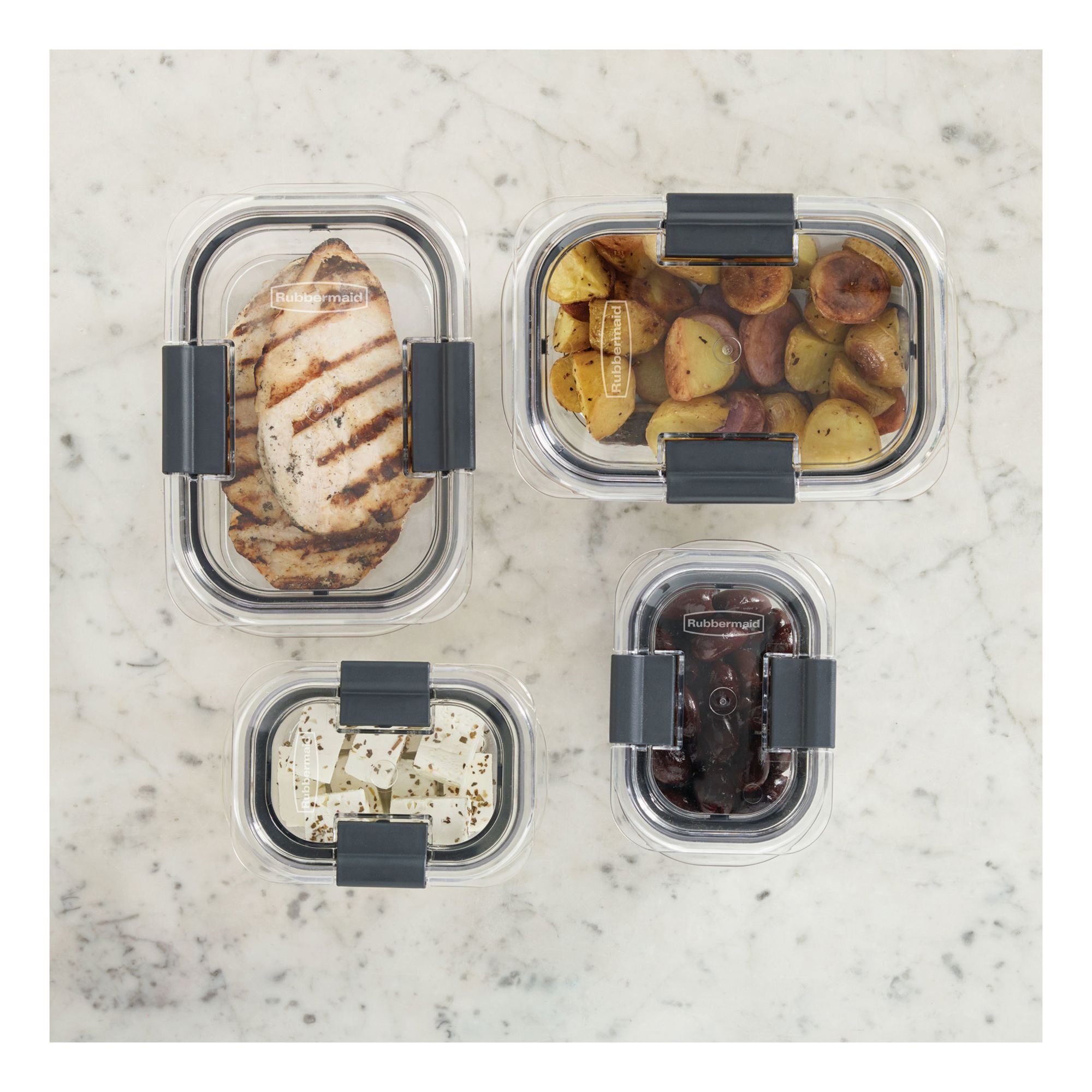 Brilliance™ Pantry Food Storage Container Set, Assorted Sizes