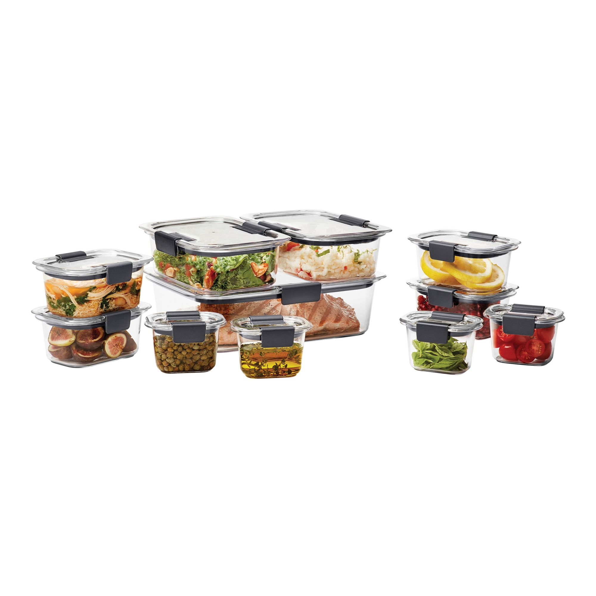 Brilliance™ Pantry Food Storage Container Set, Assorted Sizes