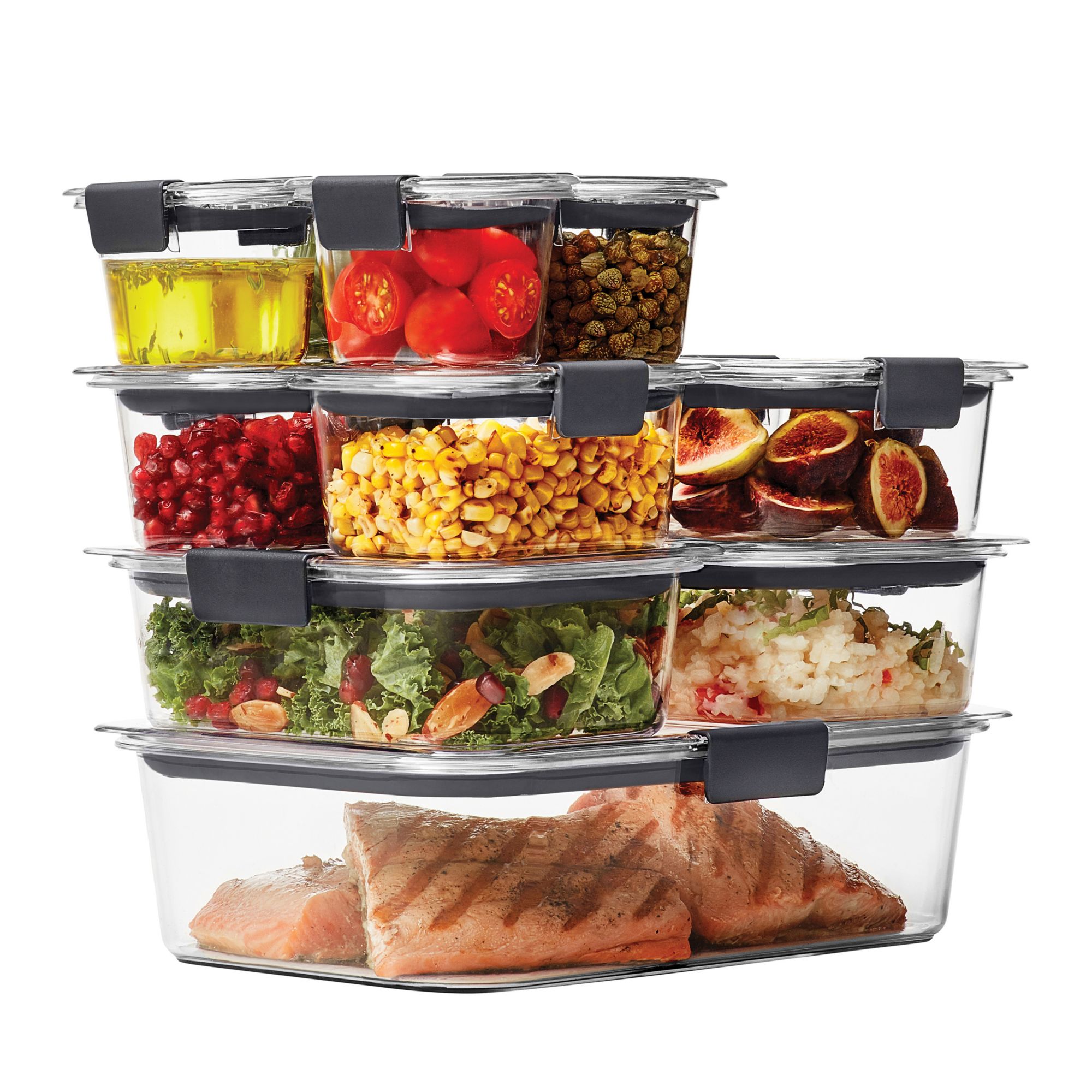 Brilliance™ Pantry Food Storage Container Set, Assorted Sizes