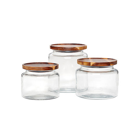 Anchor Hocking 3 Pc. Glass Canister Set