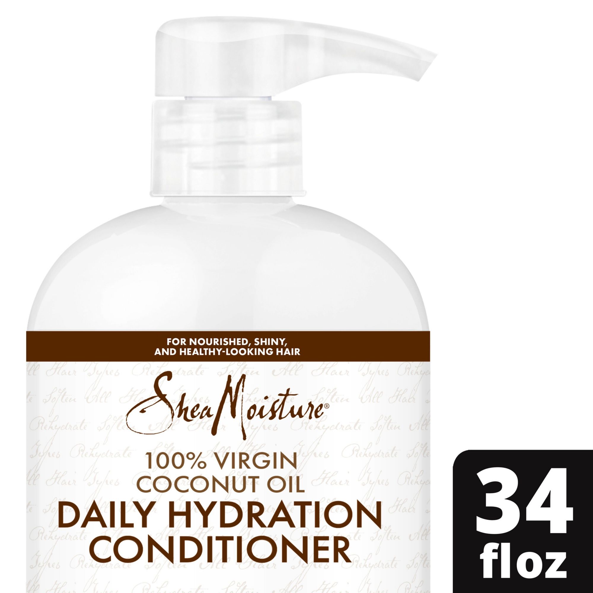 SheaMoisture Daily Hydrating Conditioner, 100% Virgin Coconut Oil, 34 oz.