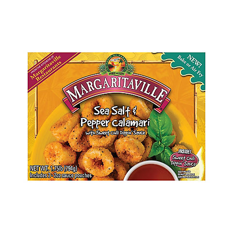 Margaritaville Salt & Pepper Calamari Rings With Sweet Chili Sauce, 1.75 lbs.