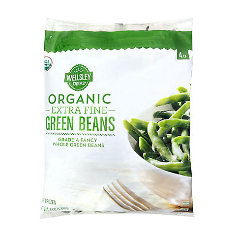 Wellsley Farms Organic Green Beans, 4 lbs.
