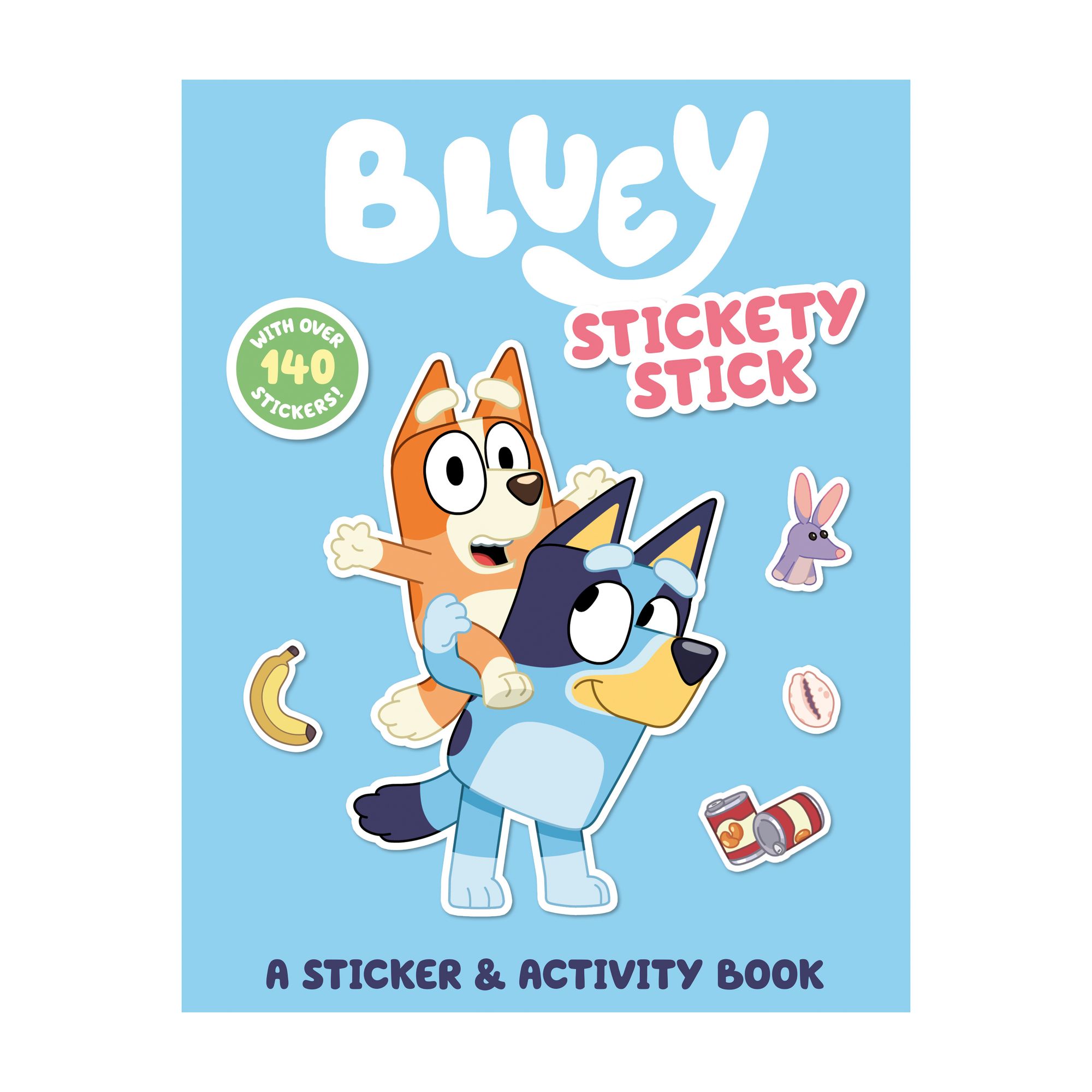 Bluey: Stickety Stick: A Sticker & Activity Book - Lucky Duck Toys