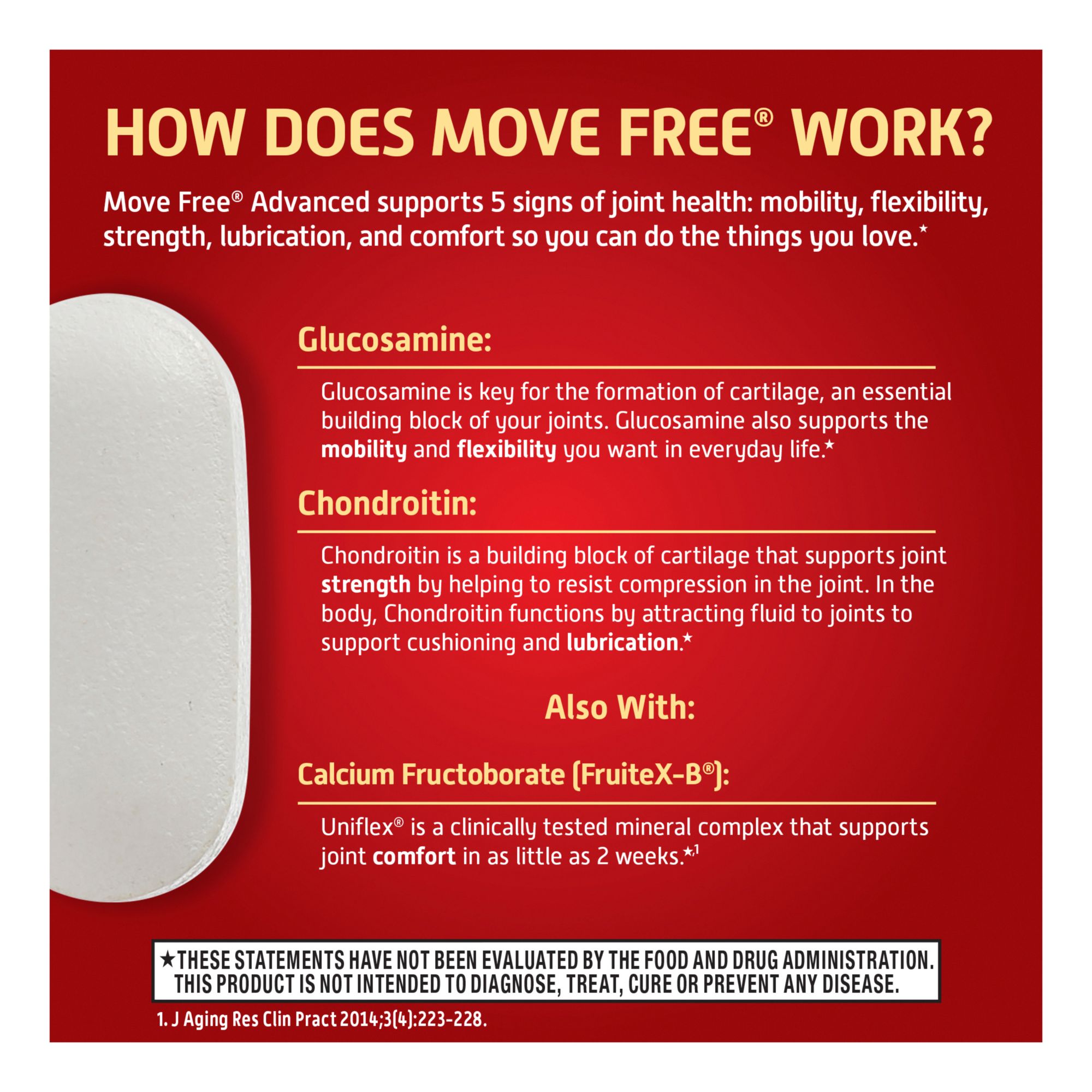 Move Free Advanced, Joint Health, Tablet 200 Count Vietnam