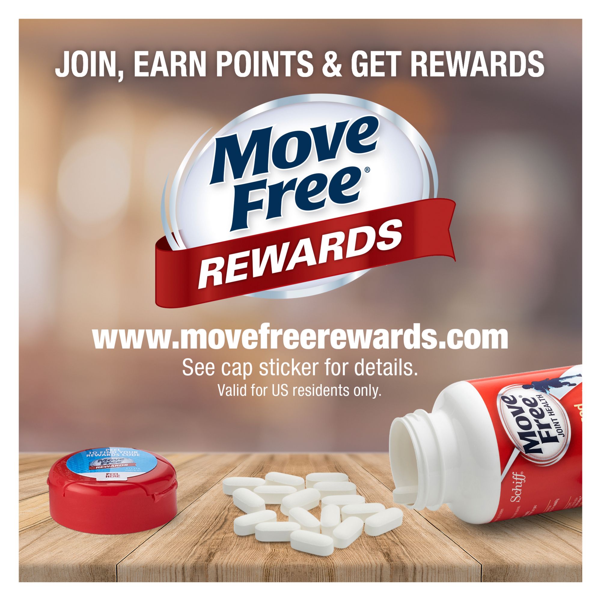 Move Free Advanced Tablets, 200 ct.