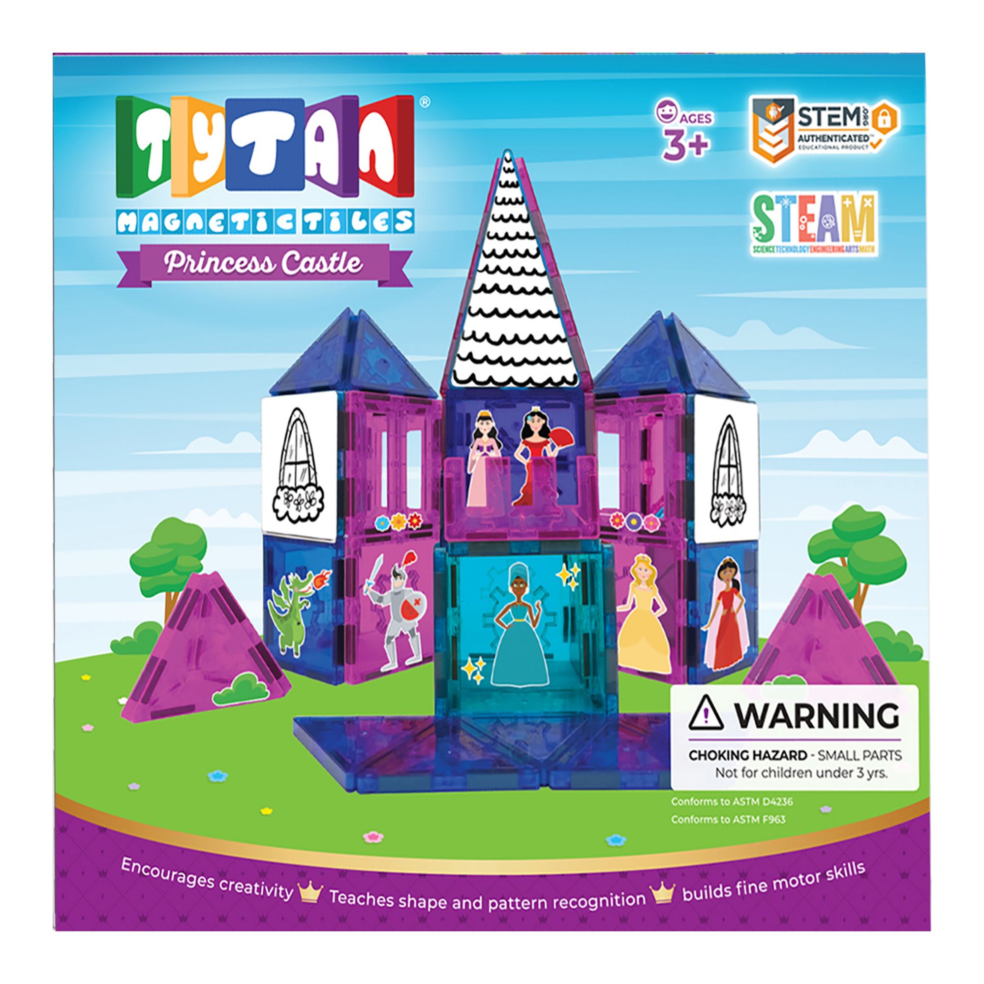 Magna-Tiles  Magnetic Building Blocks for Kids to Develop Shape  Recognition & Fine Motor Skills