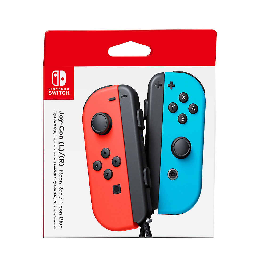 Nintendo Switch L/R Joy-Cons, Neon Red/Neon Blue | BJ's Wholesale Club