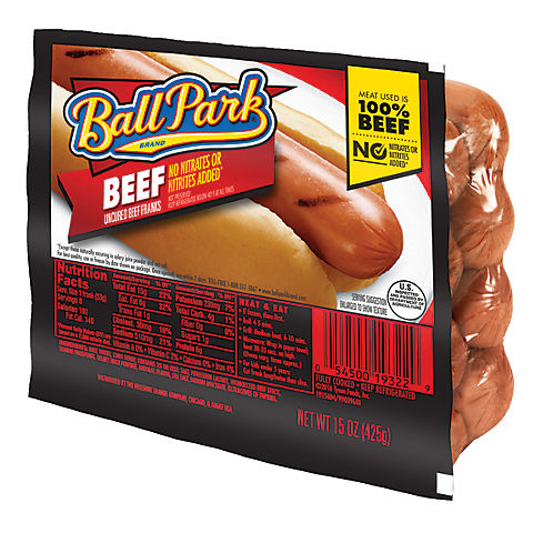 Ball Park Beef Franks, 4 pk./15 oz.