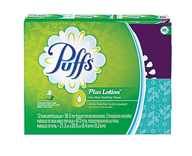 Puffs Plus Facial Tissue, 992 sheets