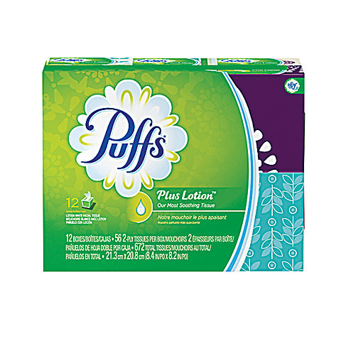 Puffs Plus Facial Tissue, 992 sheets