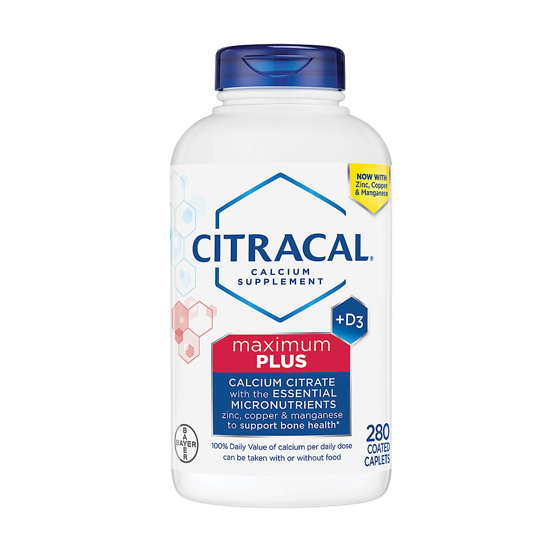 Citracal Calcium Plus D3 280 Ct Bjs Wholesale Club