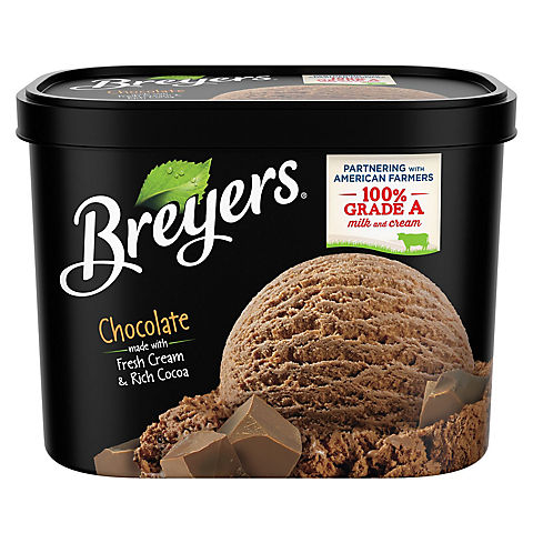 Breyers Chocolate Ice Cream, 64 oz