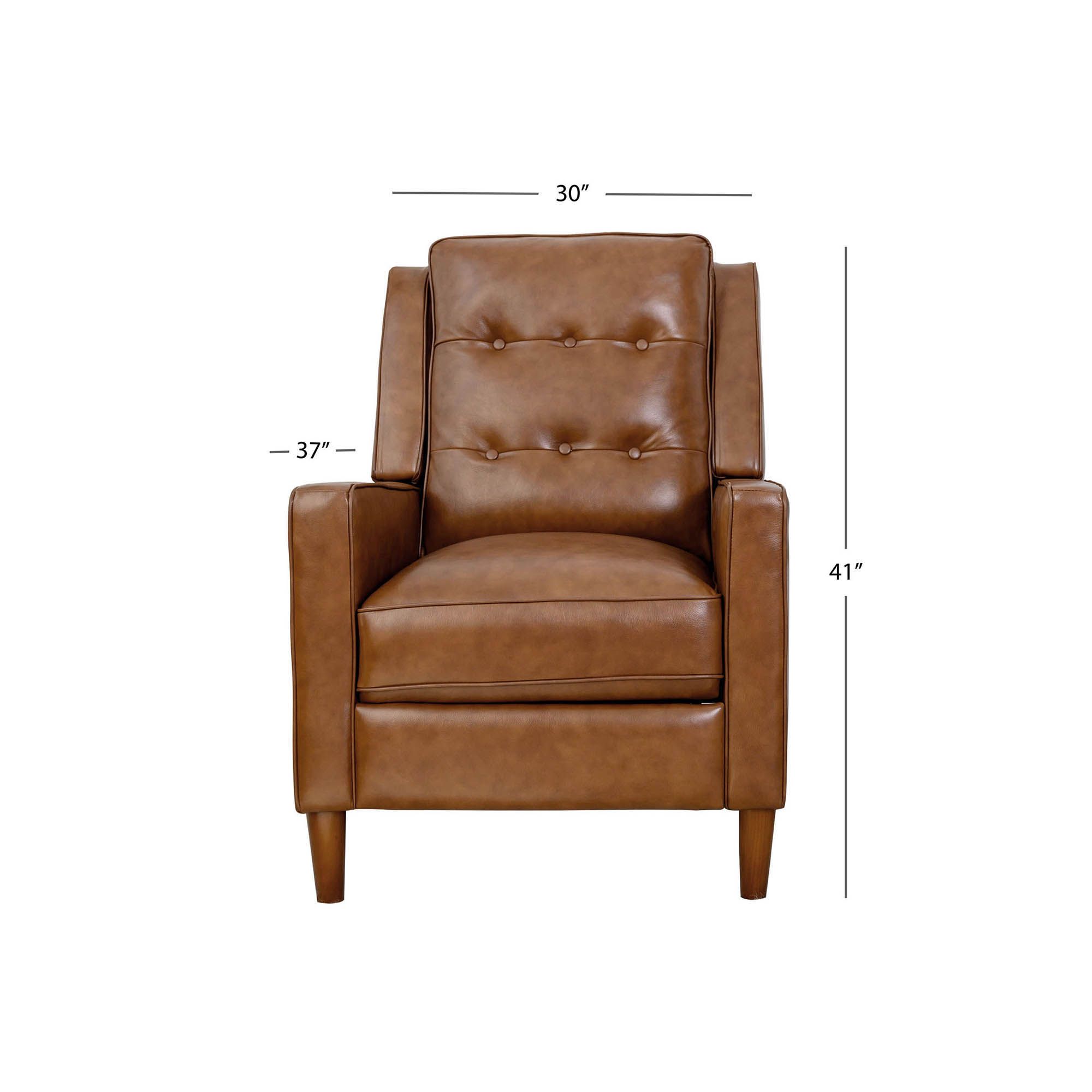 Abbyson beckett leather pushback recliner sale